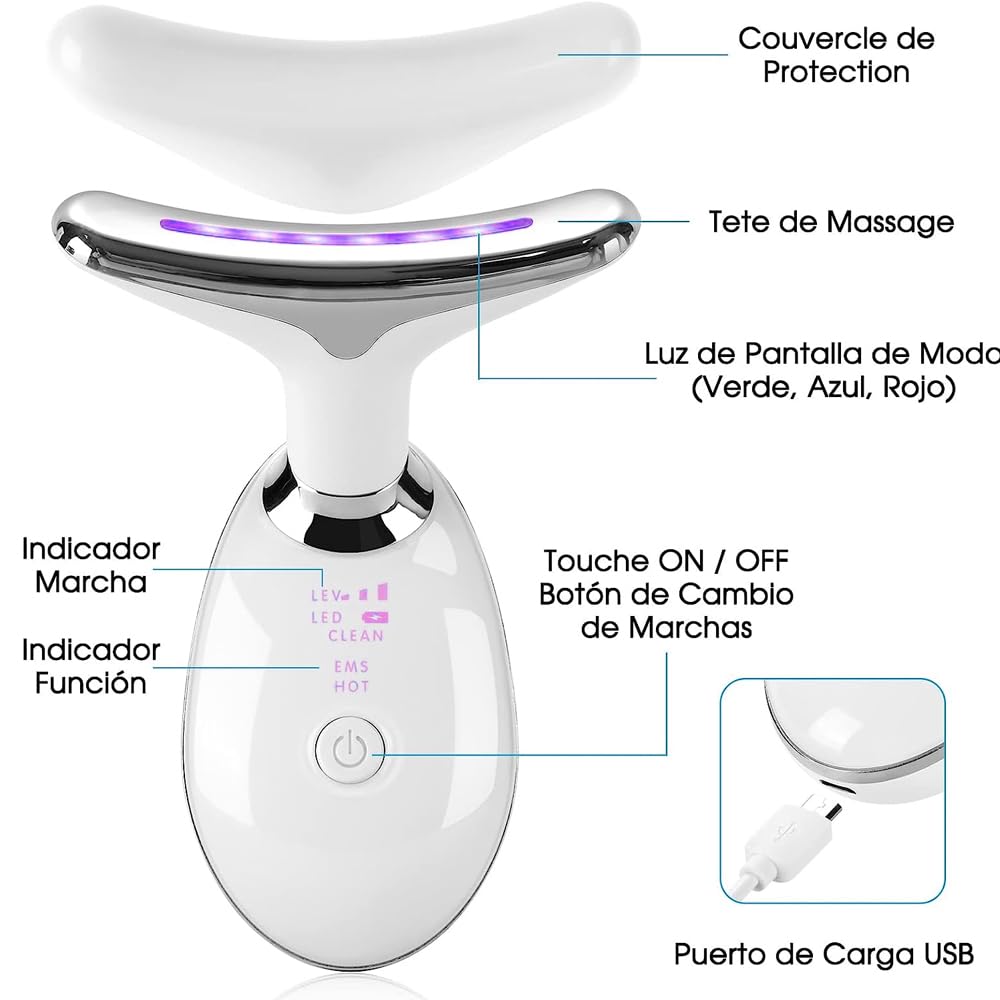 RenovaLuz - ¡El masajeador facial reductor de papada y arrugas!