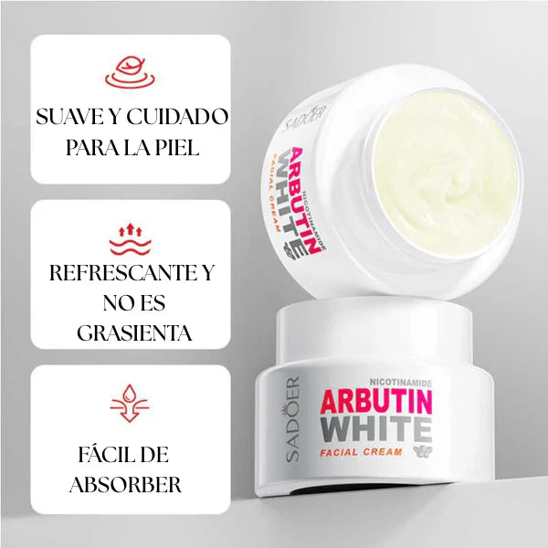 SADÔER ARBUTIN WHITE - ¡El secreto oriental de una piel más clara, joven y radiante!